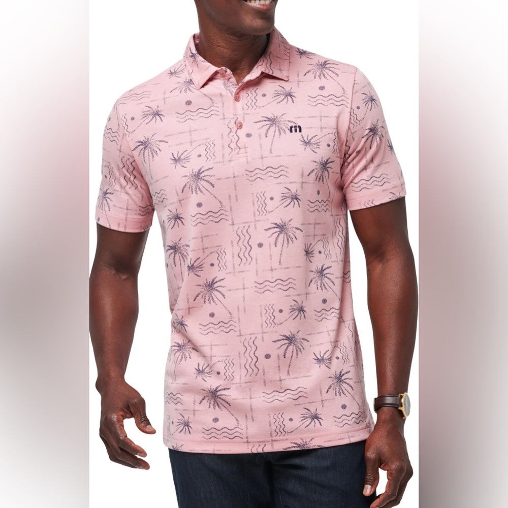 Travis Mathew Coconut Palm Polo